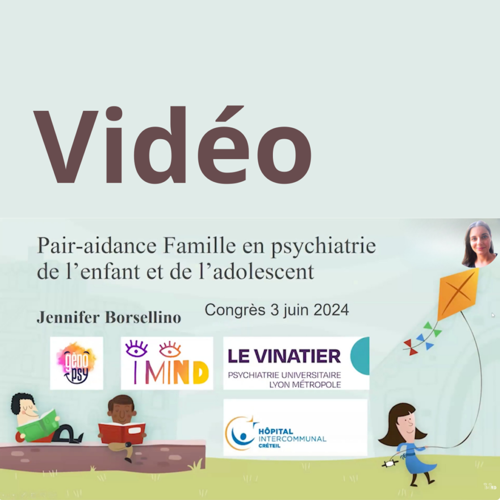 Jennifer Borsellino Yaelle Zoller Pair aidance familiale professionnelle en santé mentale et troubles du neurodéveloppement